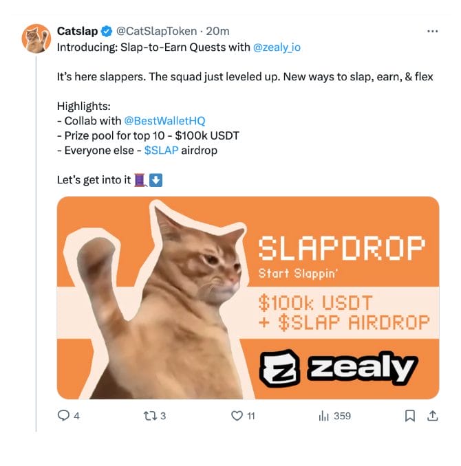 Catslap X