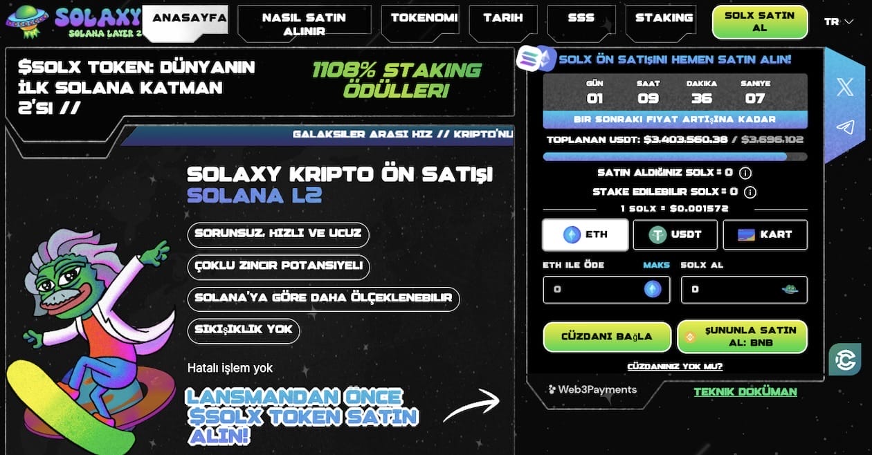 Kripto Para Yatırım Rehberi Solaxy
