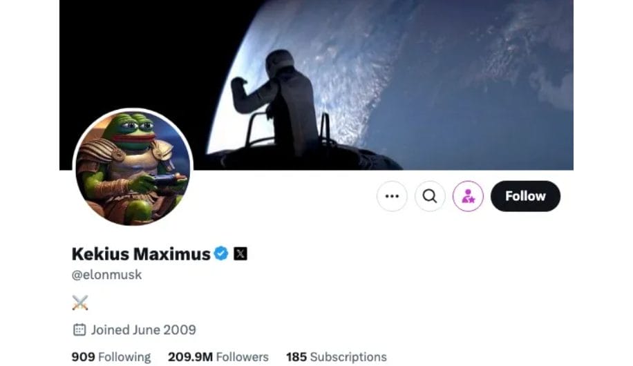Elon Musk, X’te adı