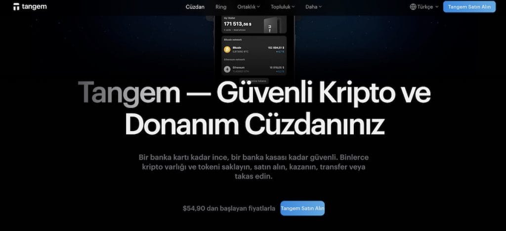 Tangem Cüzdan