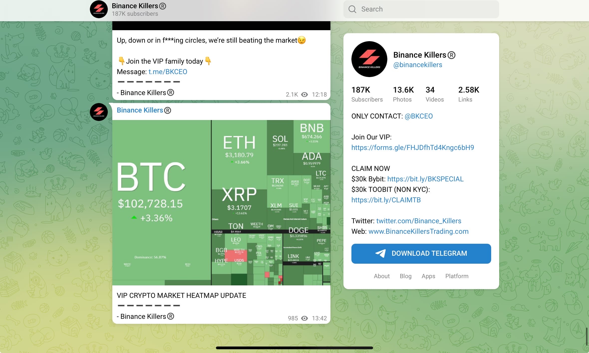 en iyi kripto sinyal grupları. Binance Killers