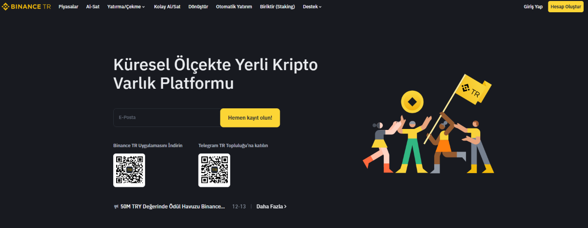 binance - Türkiye'de kripto para nasıl alınır