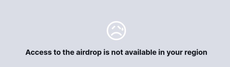 ZKsync airdrop hata
