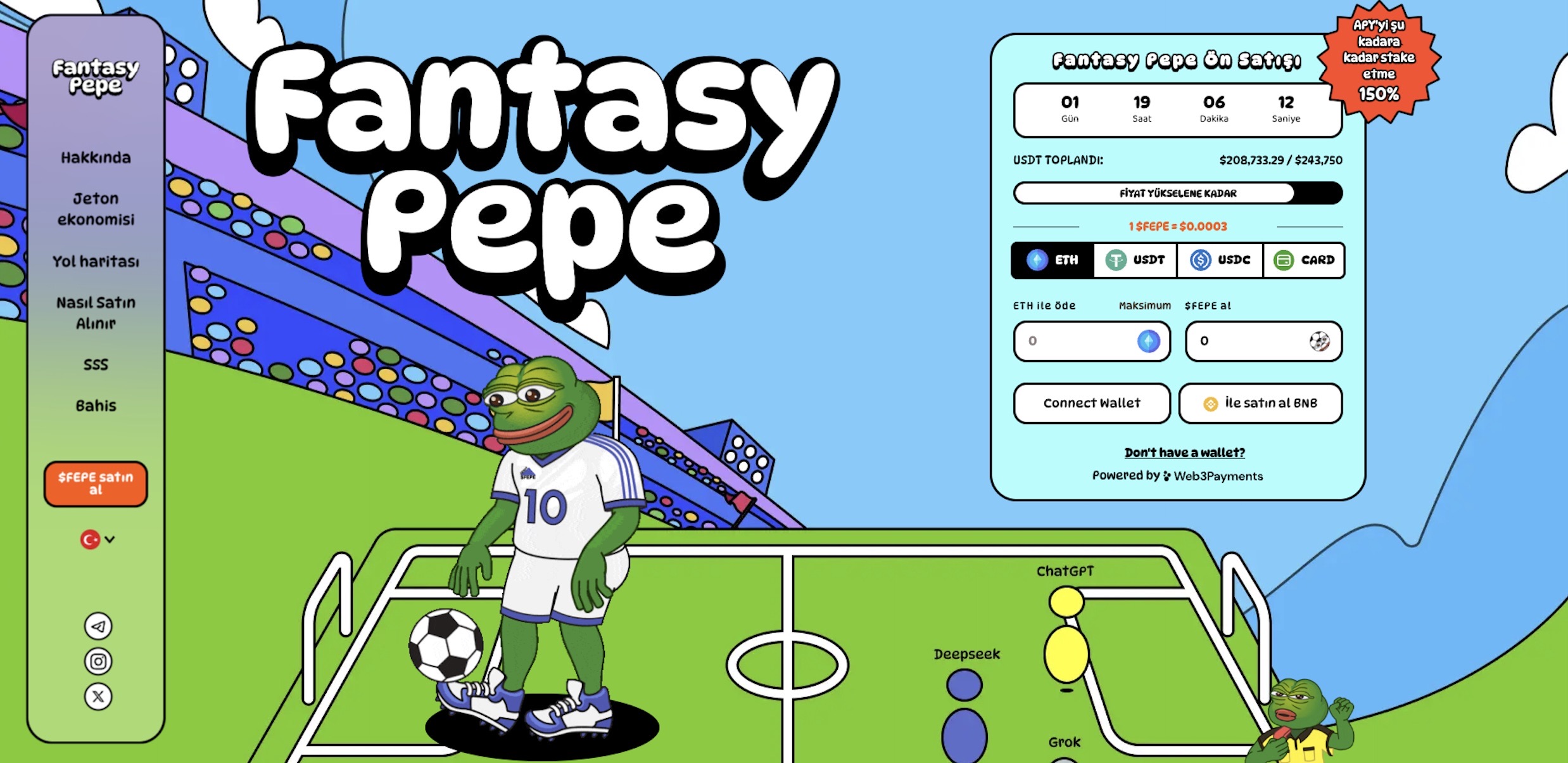 en iyi AI agent coinleri. Fantasy Pepe