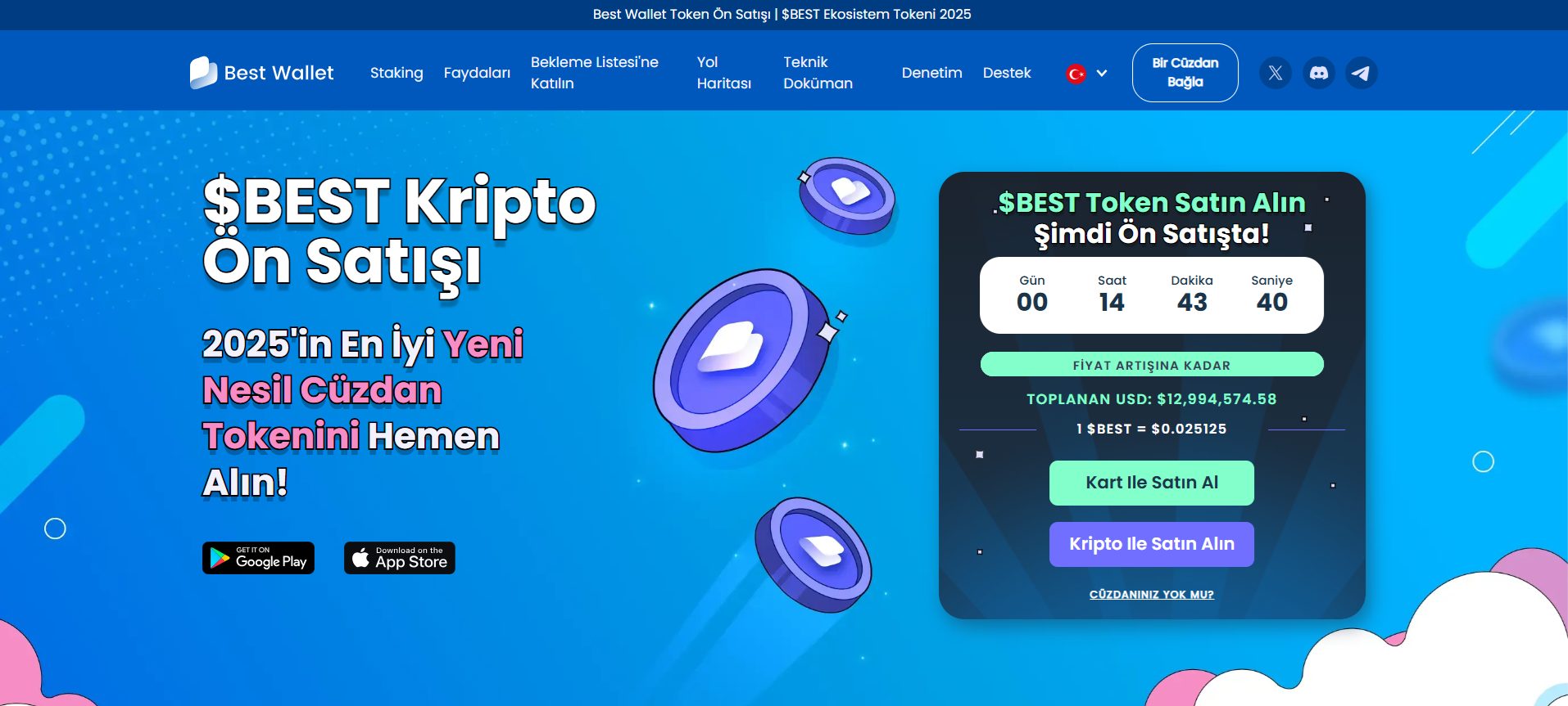 Best Wallet Token Ön Satışı