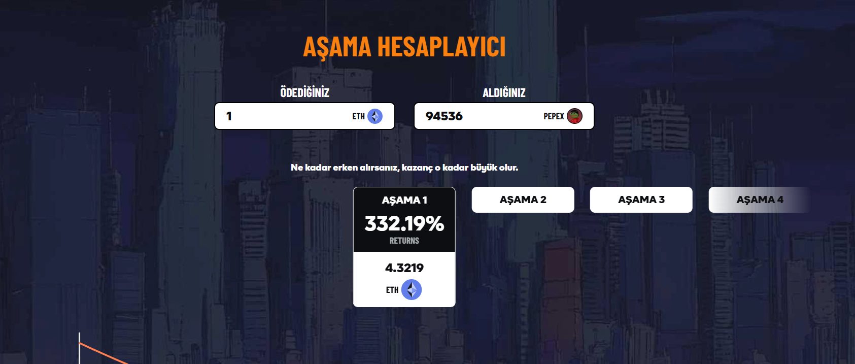 PepeX fiyat tahmini