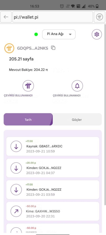 Pi Wallet kurulumu