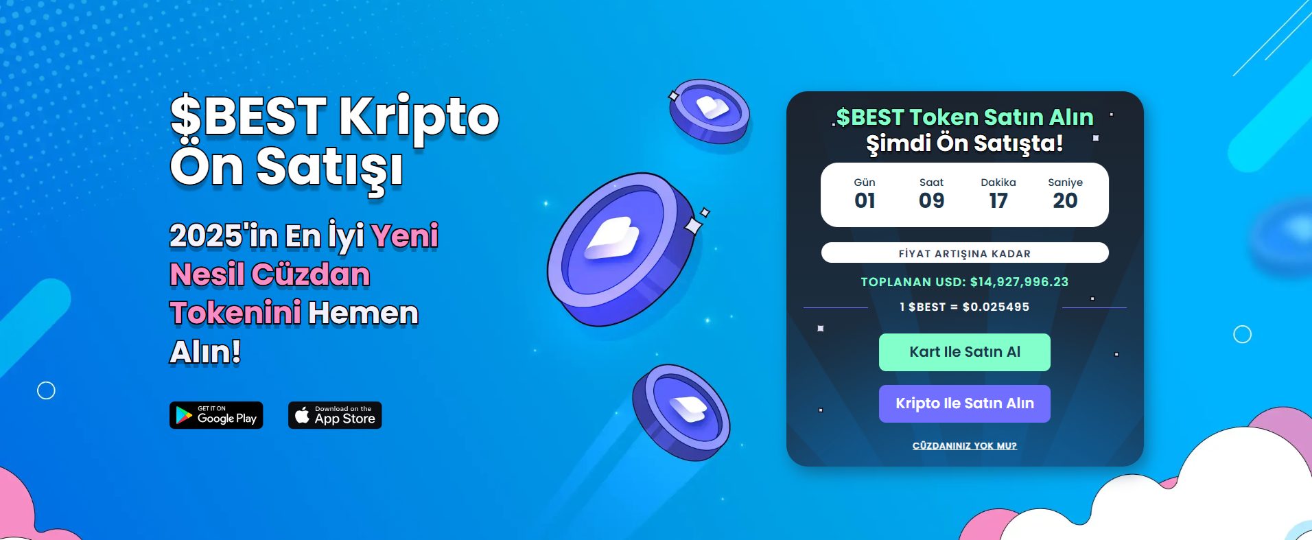 Best Wallet Token ön satışı