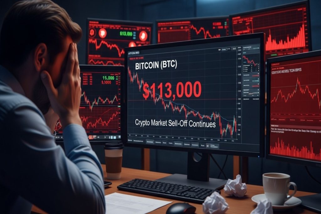 Bitcoin 113.000 Dolara Geriledi – Kripto Piyasasında Satış Baskısı Artıyor