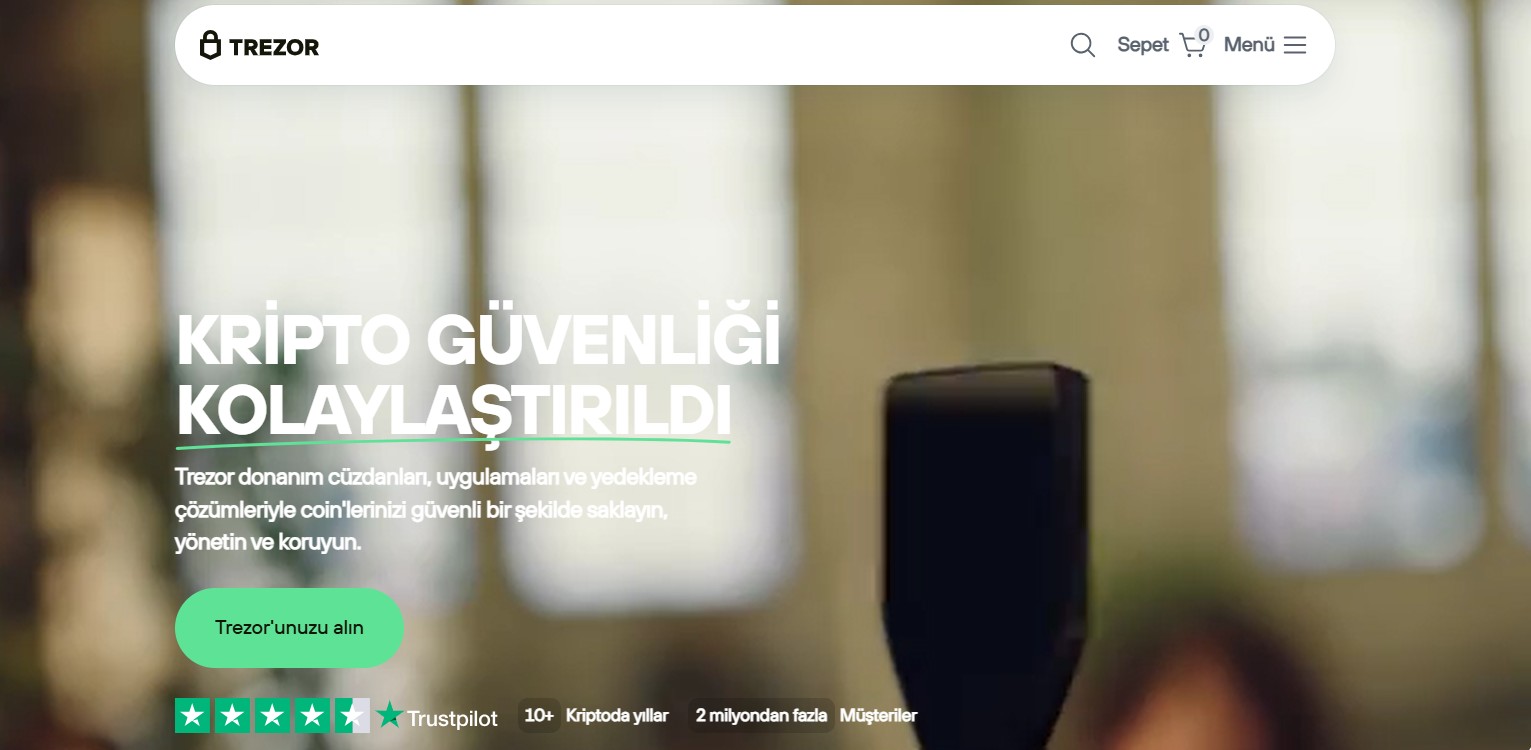 Trezor – Açık Kaynaklı ve Yüksek Güvenlik Sunan ERC20 Cüzdanı