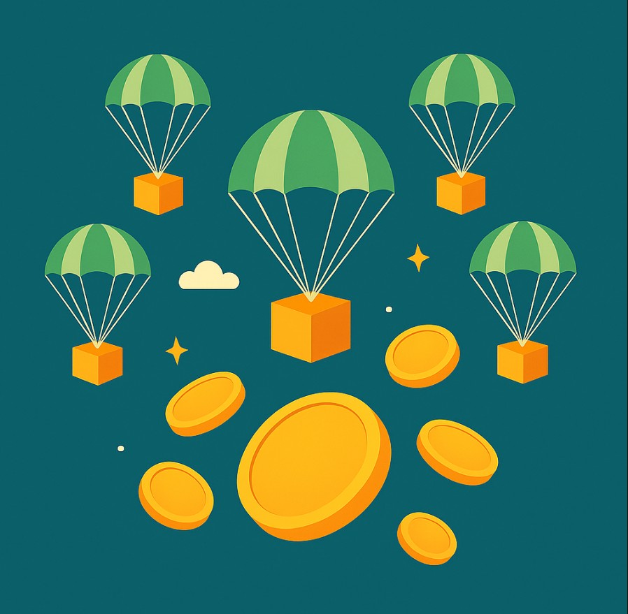 Airdrop ile sermayesiz para kazanma hakkında bilgiler