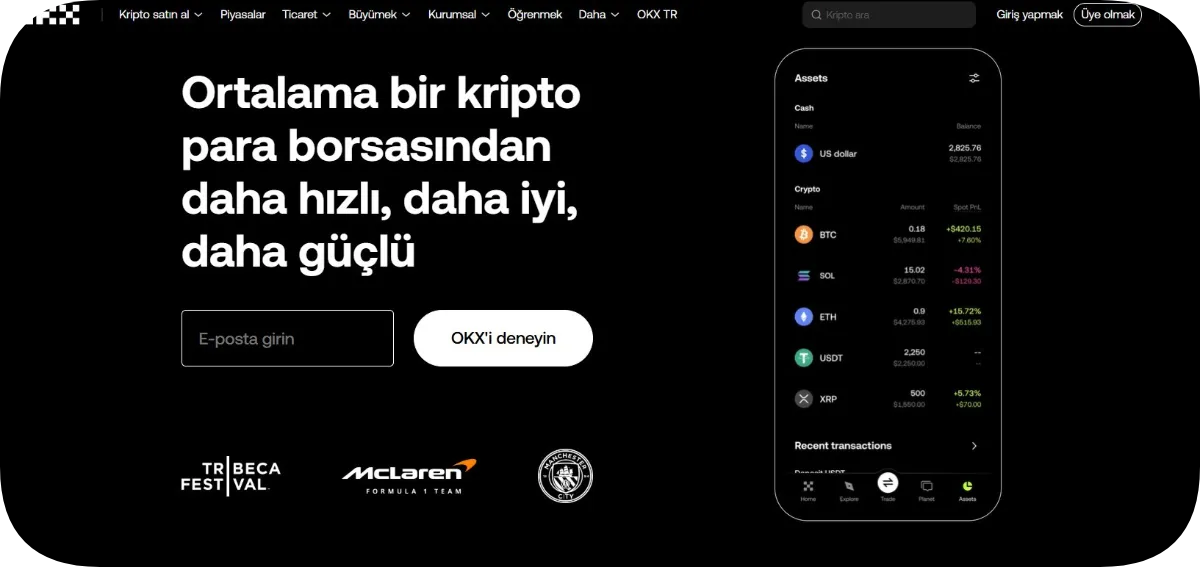 OKX Üzerinden AVAX Coin Alımı