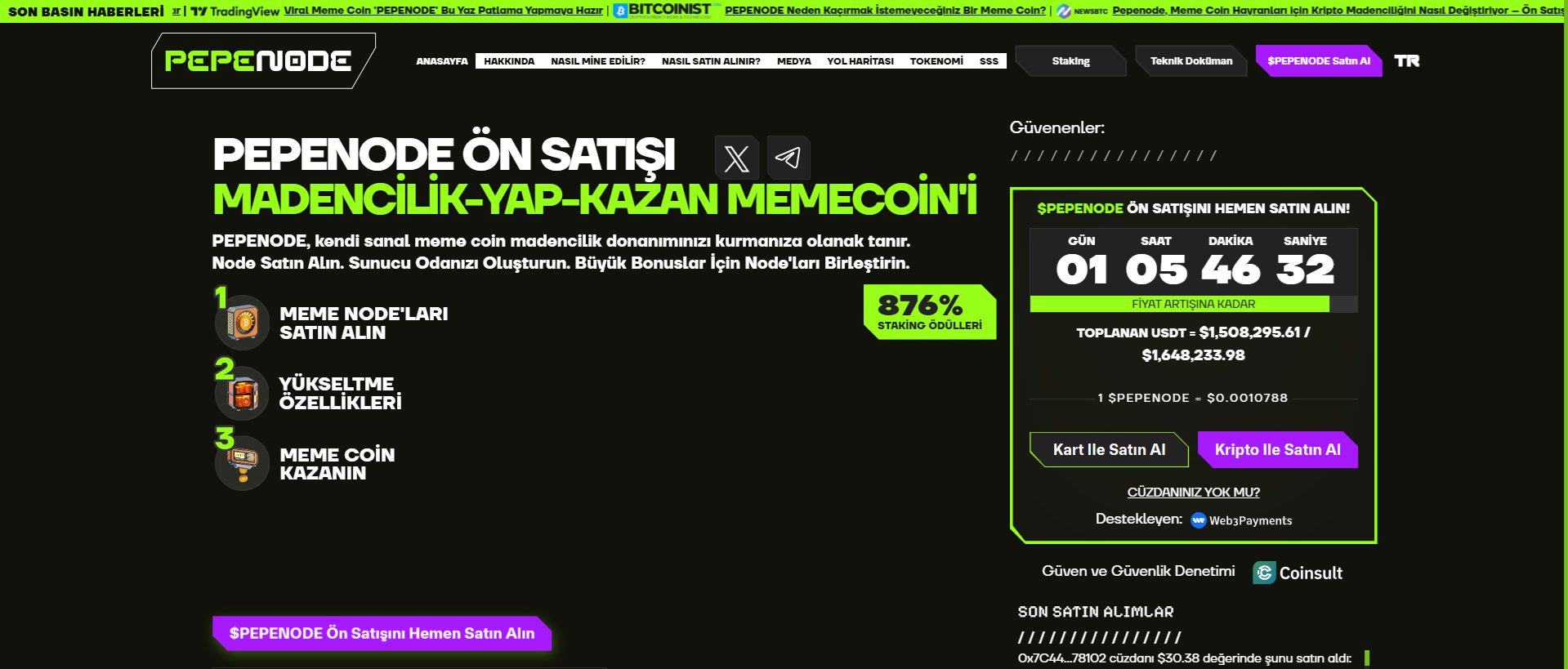 en potansiyelli coinler