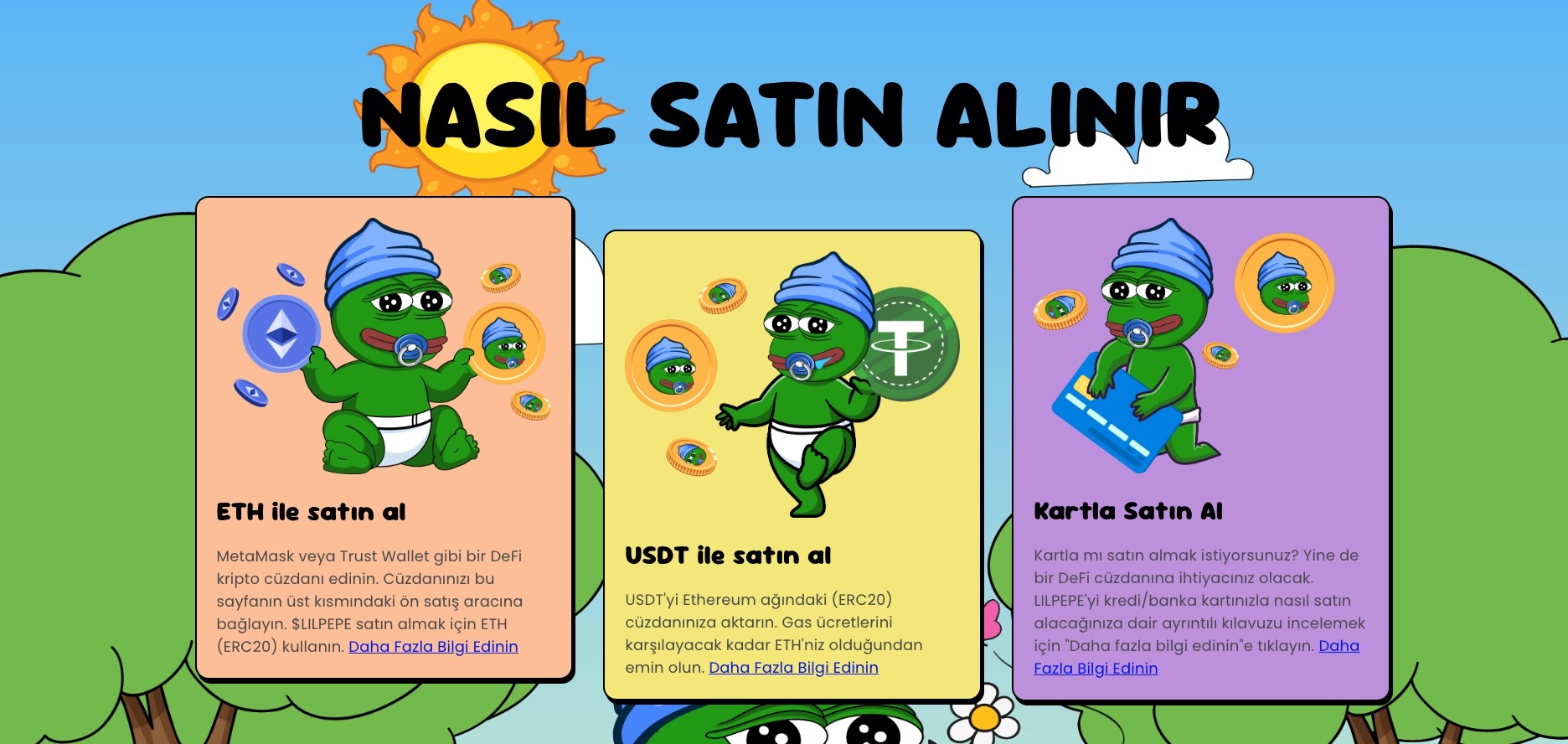 en potansiyelli kripto paralar. Little Pepe