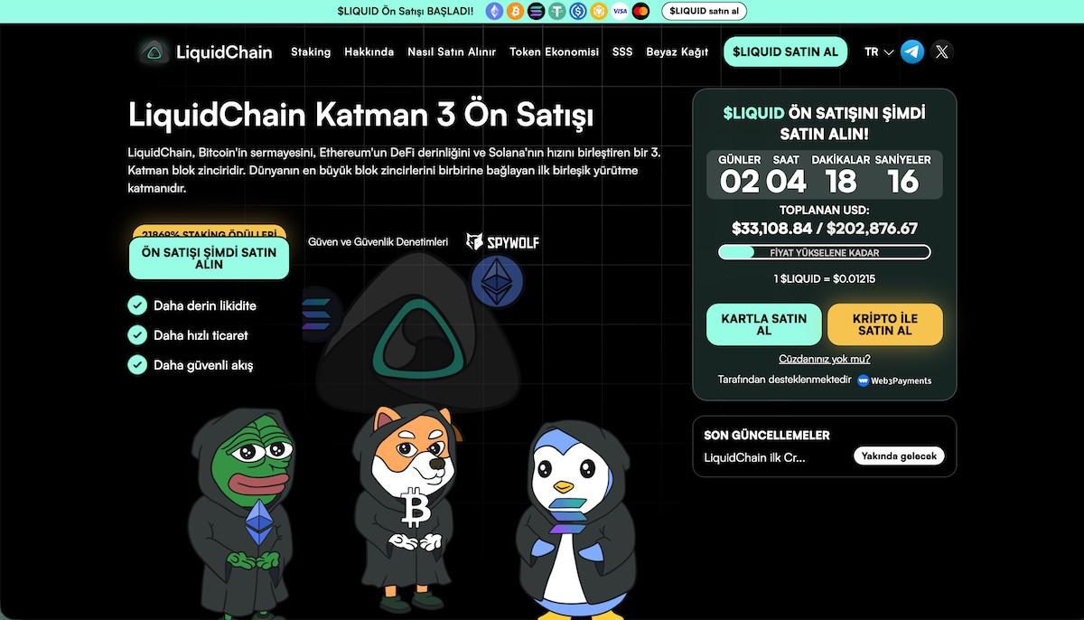 yeni listelenecek coinler - liquidchain
