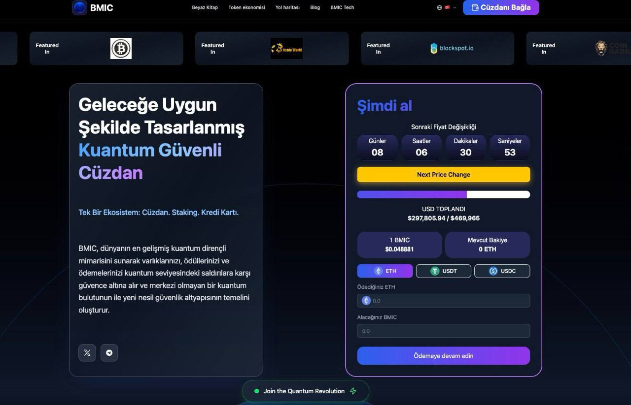 bmic borsalarda listelenecek coinler