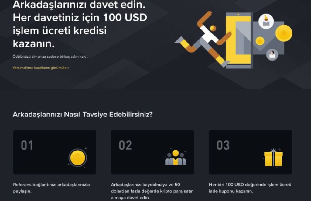 Binance programı