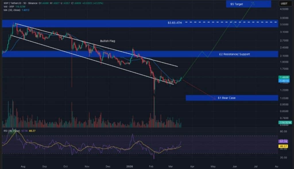 xrp işlem grafiği