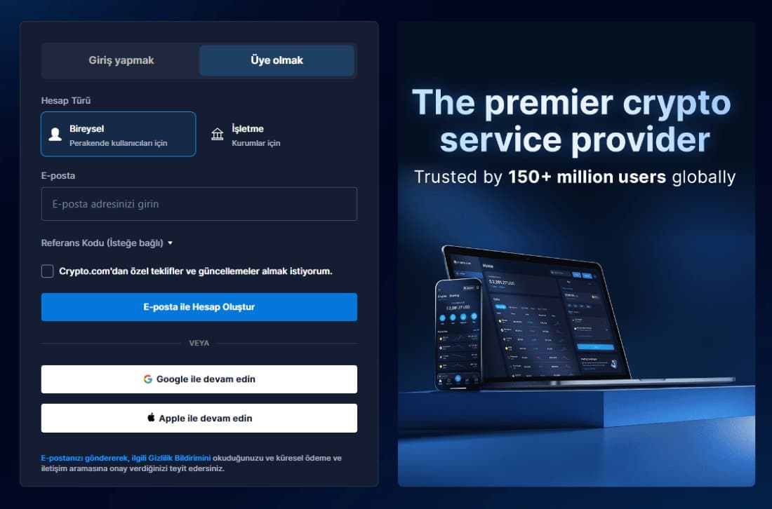 CRO Ekosistemiyle Kazandıran Platform