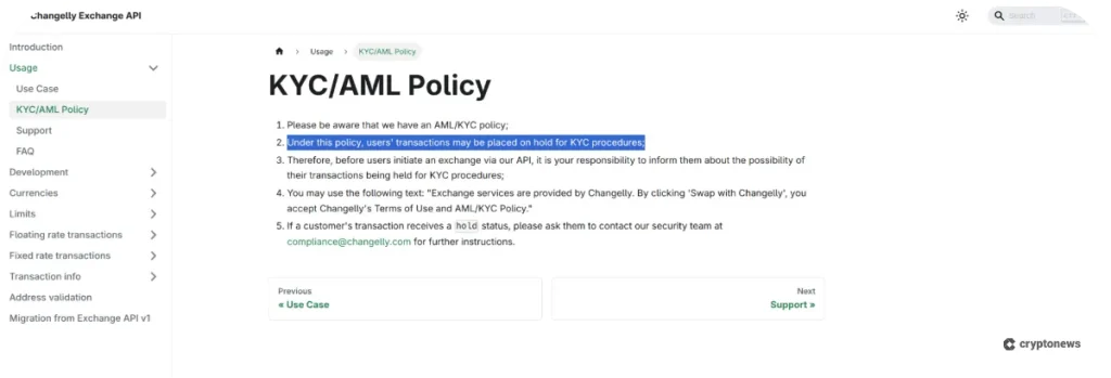 Changely KYC