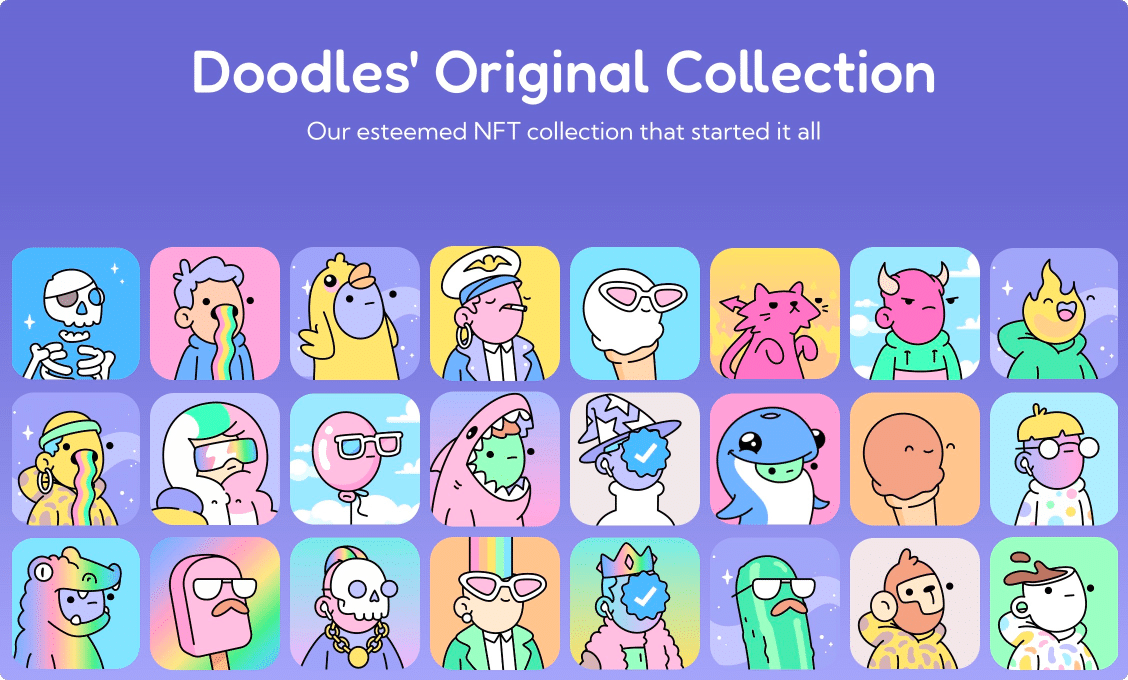 Doodles NFT Collection Banner