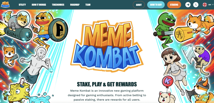 Meme Kombat crypto project