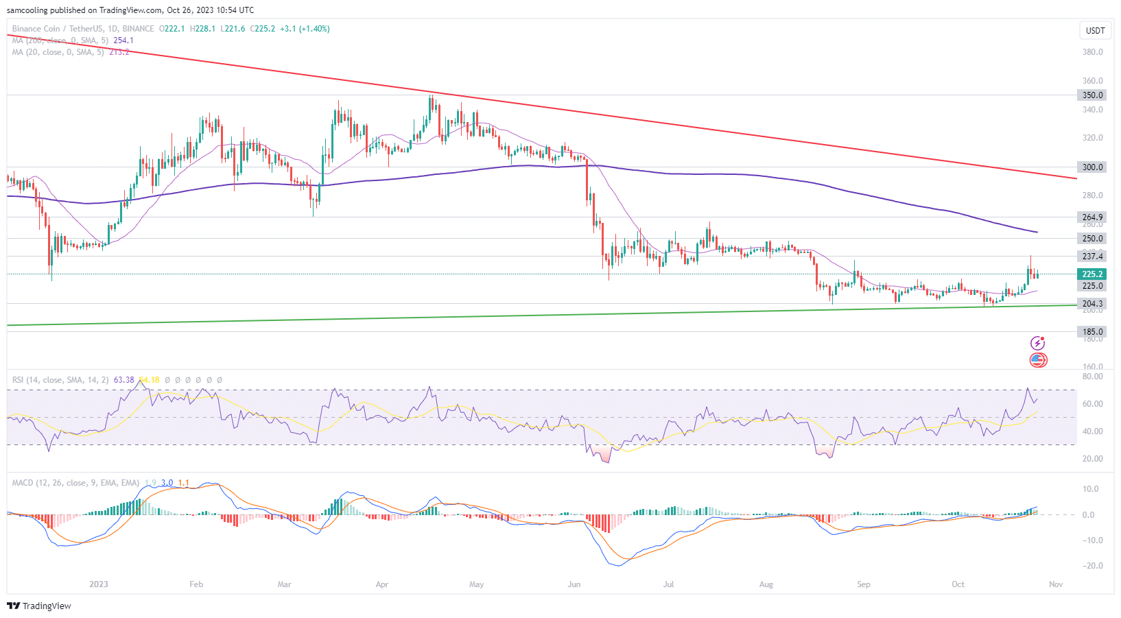 Binance Coin (BNB) price analysis: As BNB fights to hold position amid disappointment from Binance IRI fund, is Binance Coin going to zero?