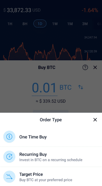 crypto.com buy BTC