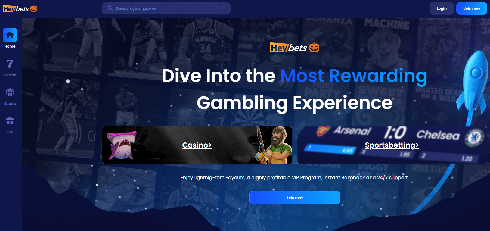 heybets.io instant withdrawal casino