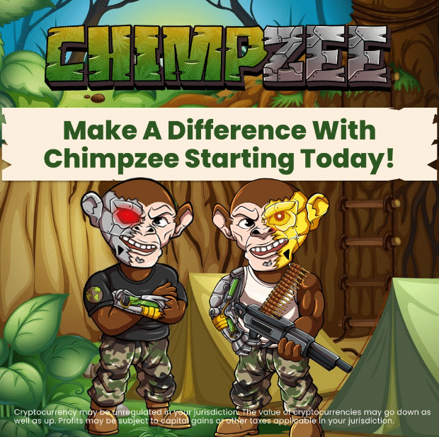 صورة ترويجية لعملة Chimpzee 