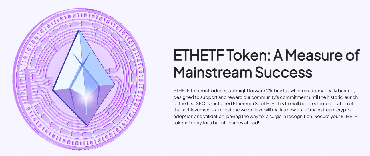 ETHETF Token home