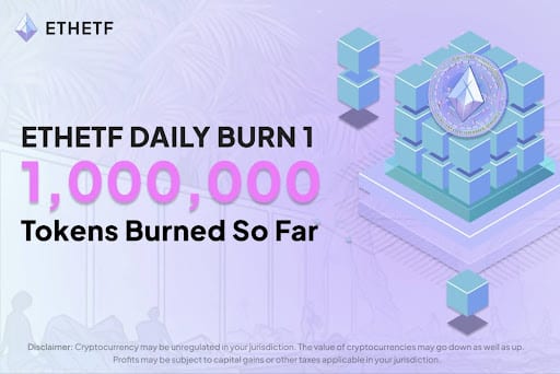 Spot Ethereum ETF Styled ETHETF Token Starts Mammoth Burn … – Cryptonews