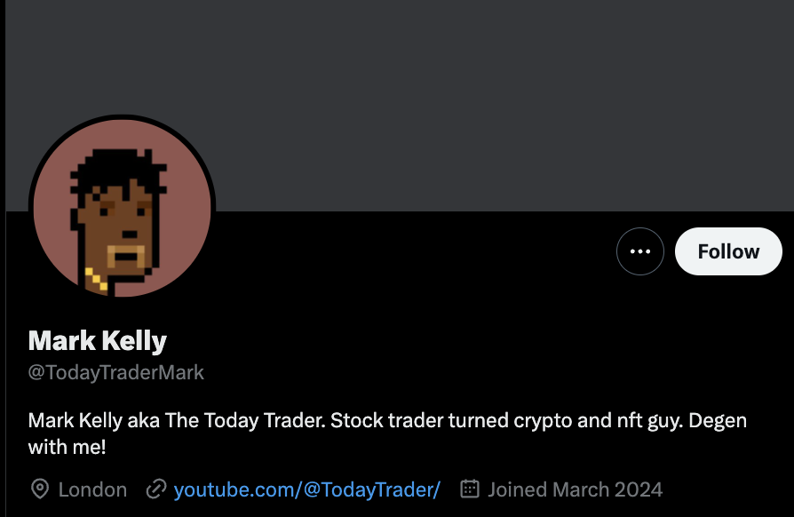 Best Crypto Twitter Mark Kelly TodayTraderMark