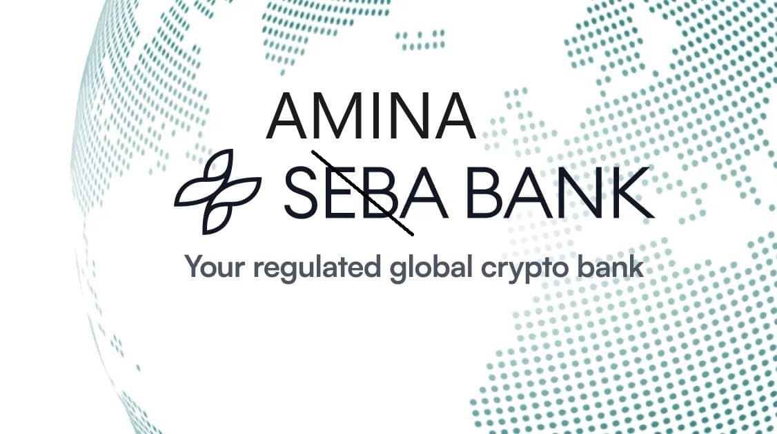 SEBA Bank đổi tên thành AMINA Bank