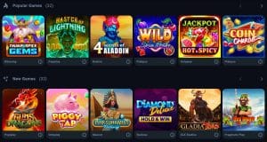 Thunderpick casino slot selection