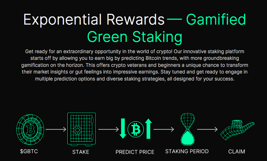 bitcoin green staking