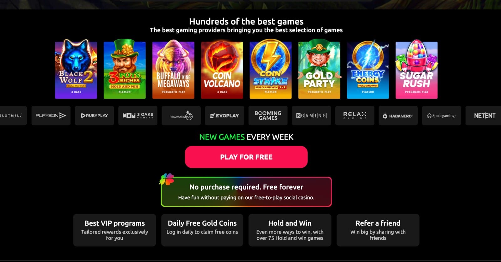 McLuck free slot games