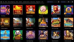 mirax casino games library