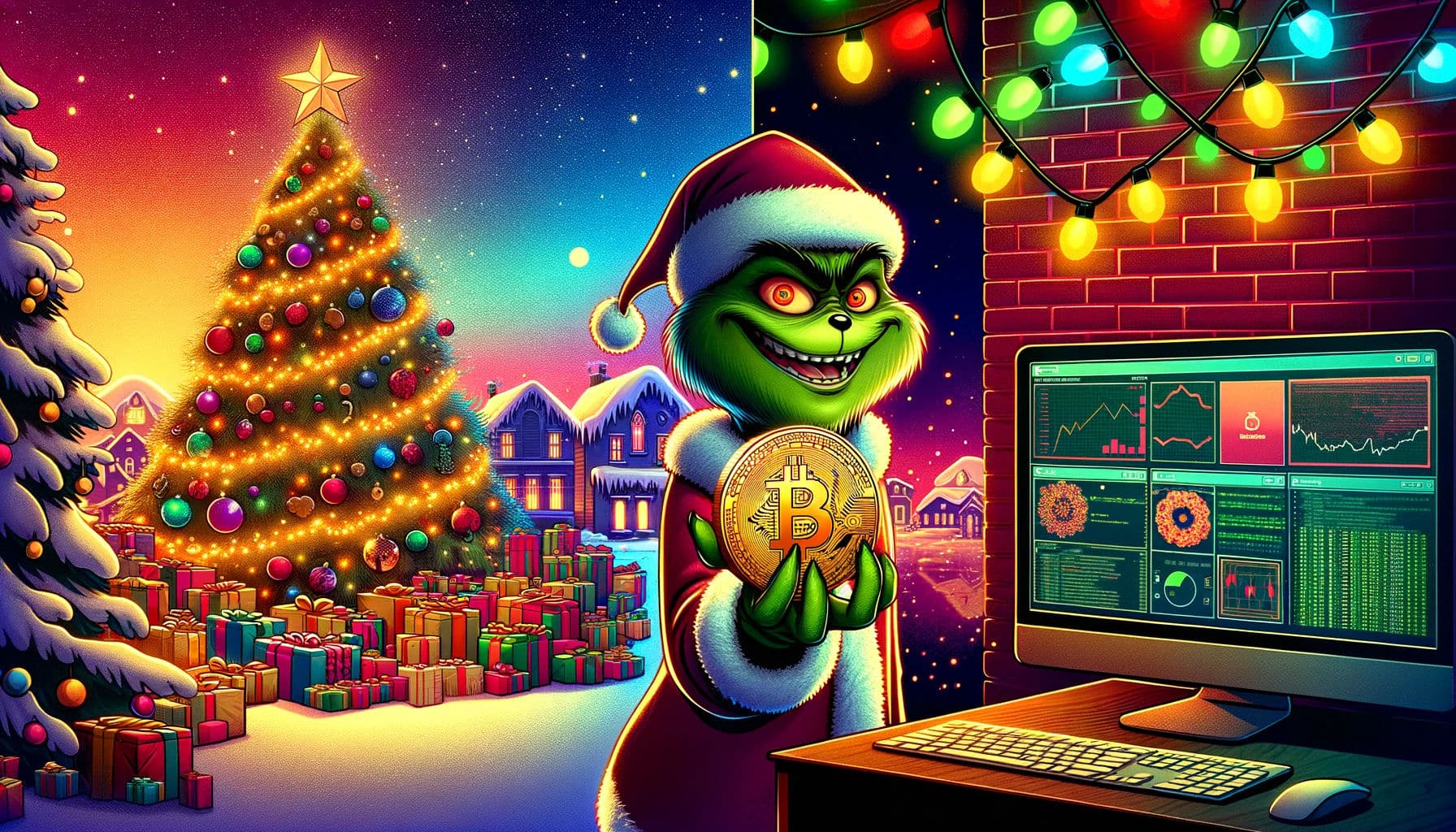 Grinch holding stolen crypto after $3 million was lost to a Christmas phishing scam.