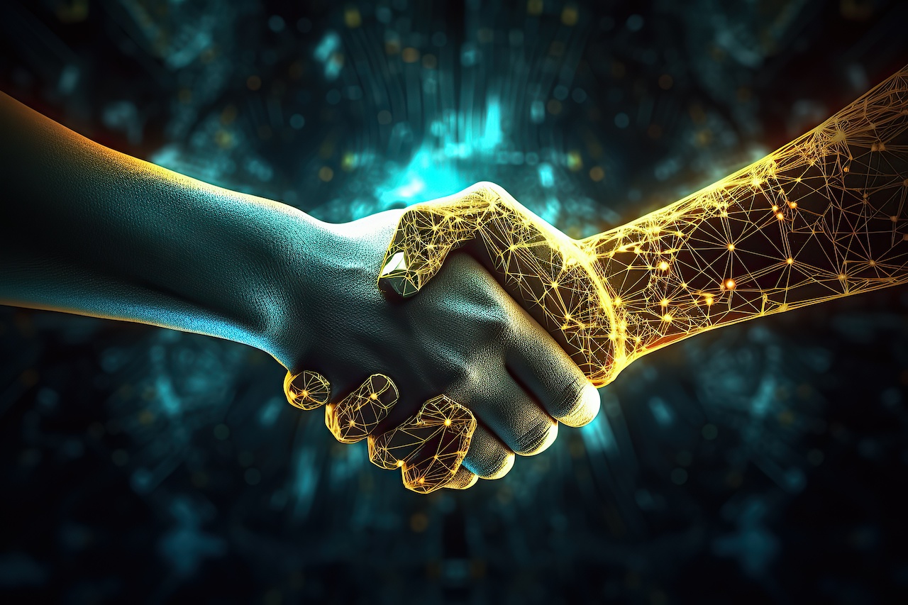 AI and crypto handshake