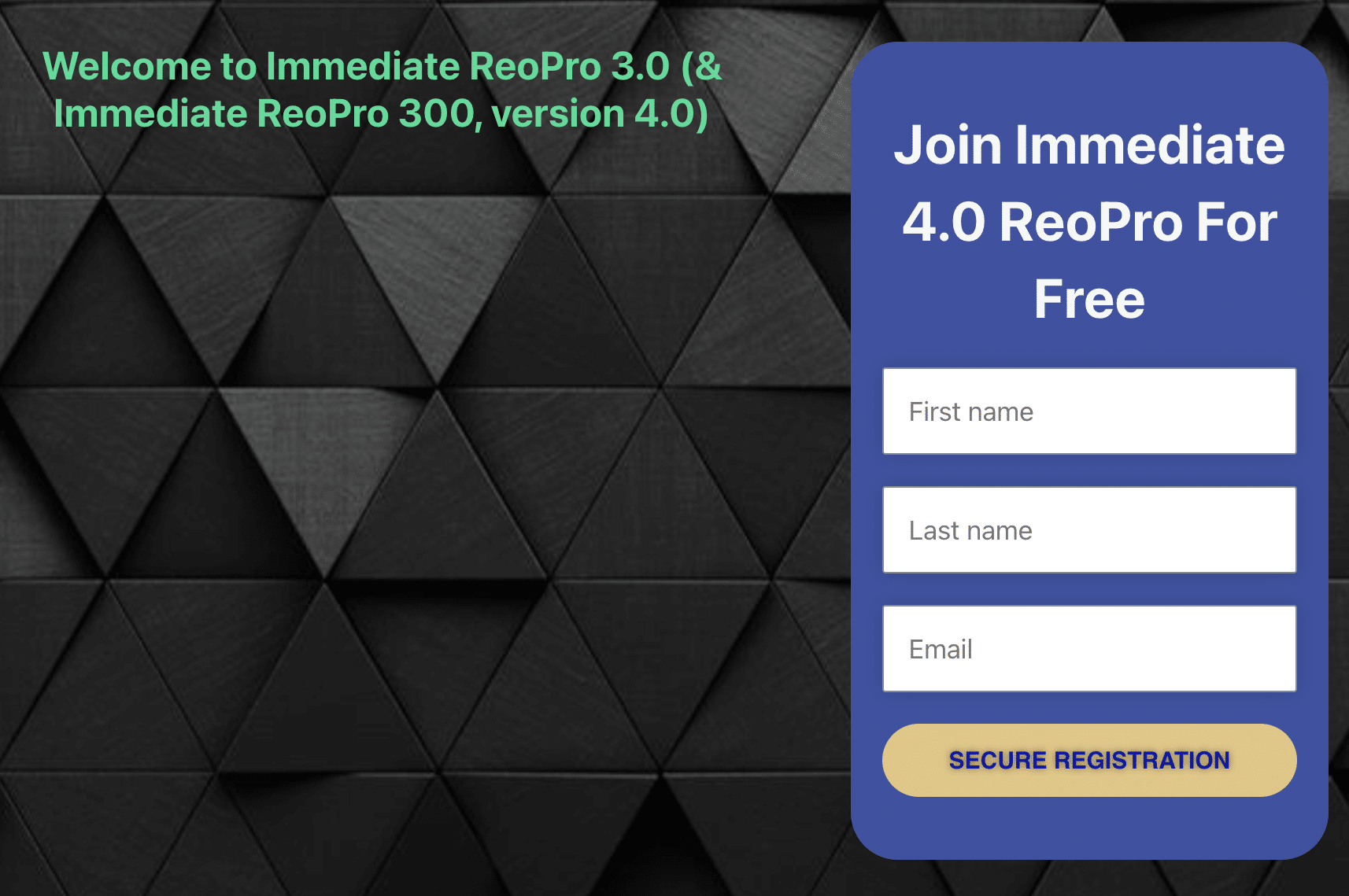 Immediate 3.0 ReoPro
