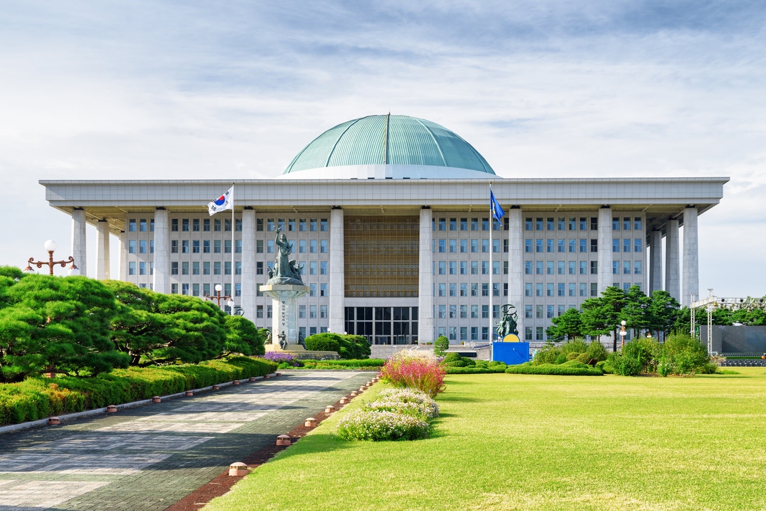 The National Assembly, in Seoul, South Korea.
