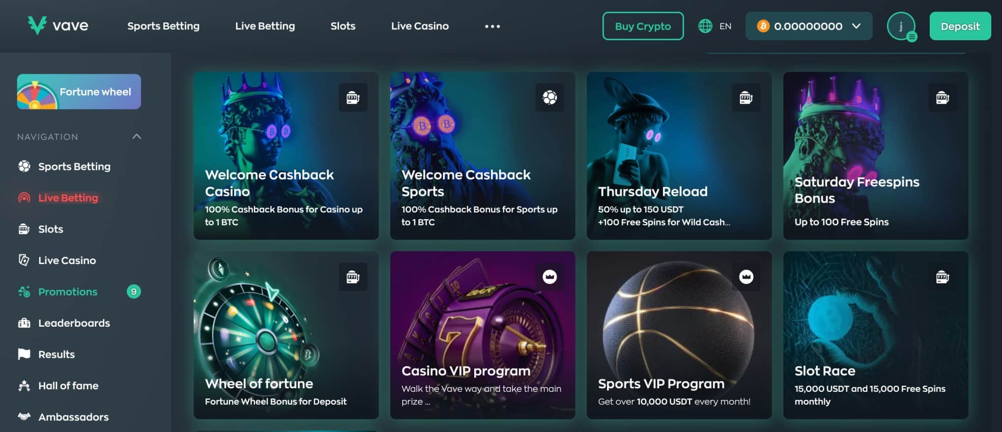 Vave casino review 