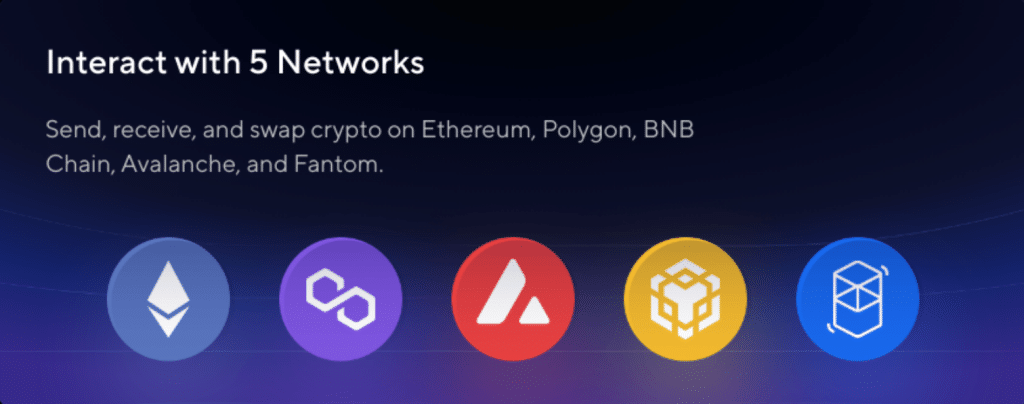 nexo wallet supported networks