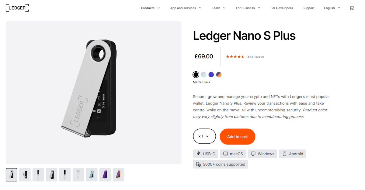 Ledger nano s plus review