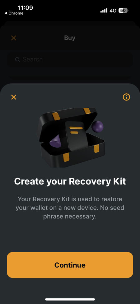 Zengo app recovery kit