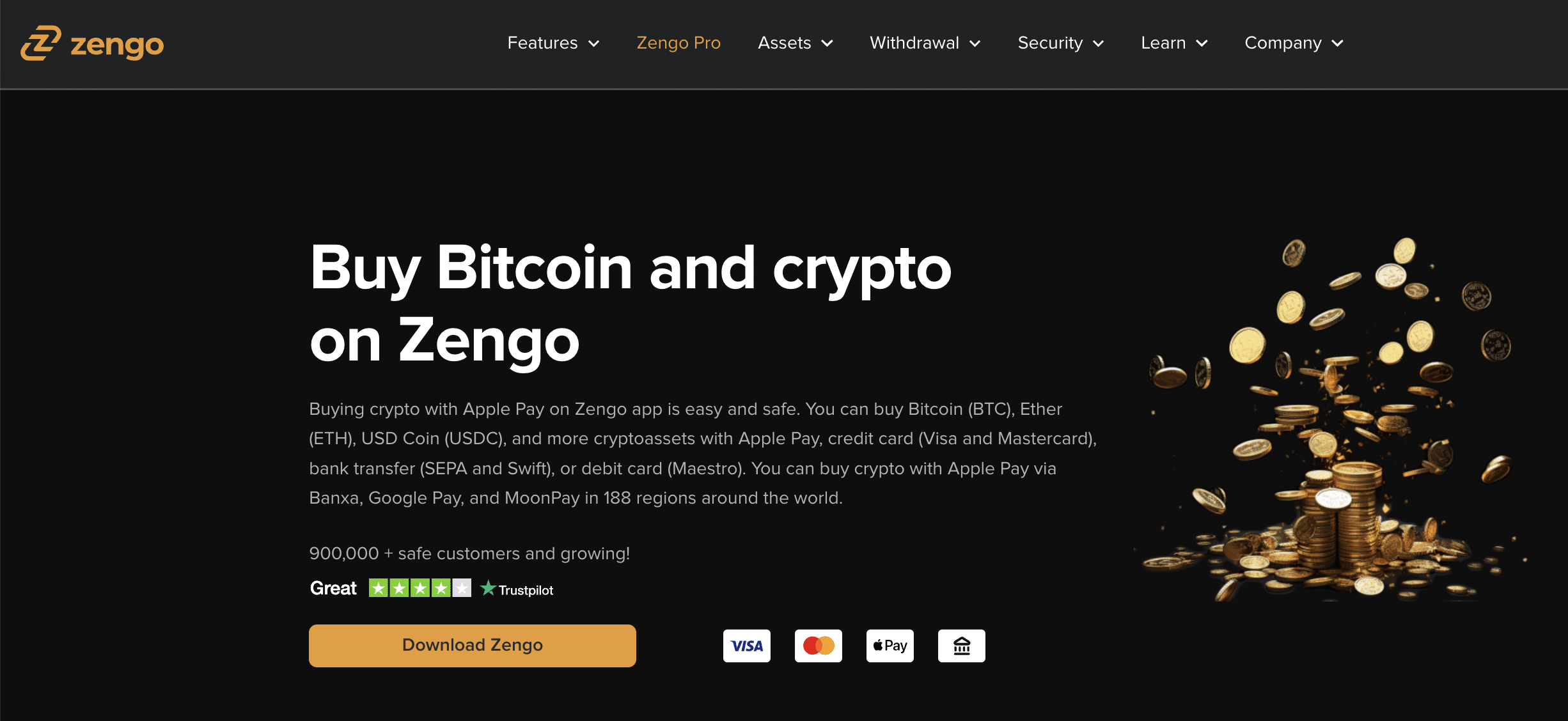 Zengo buy Bitcoin 