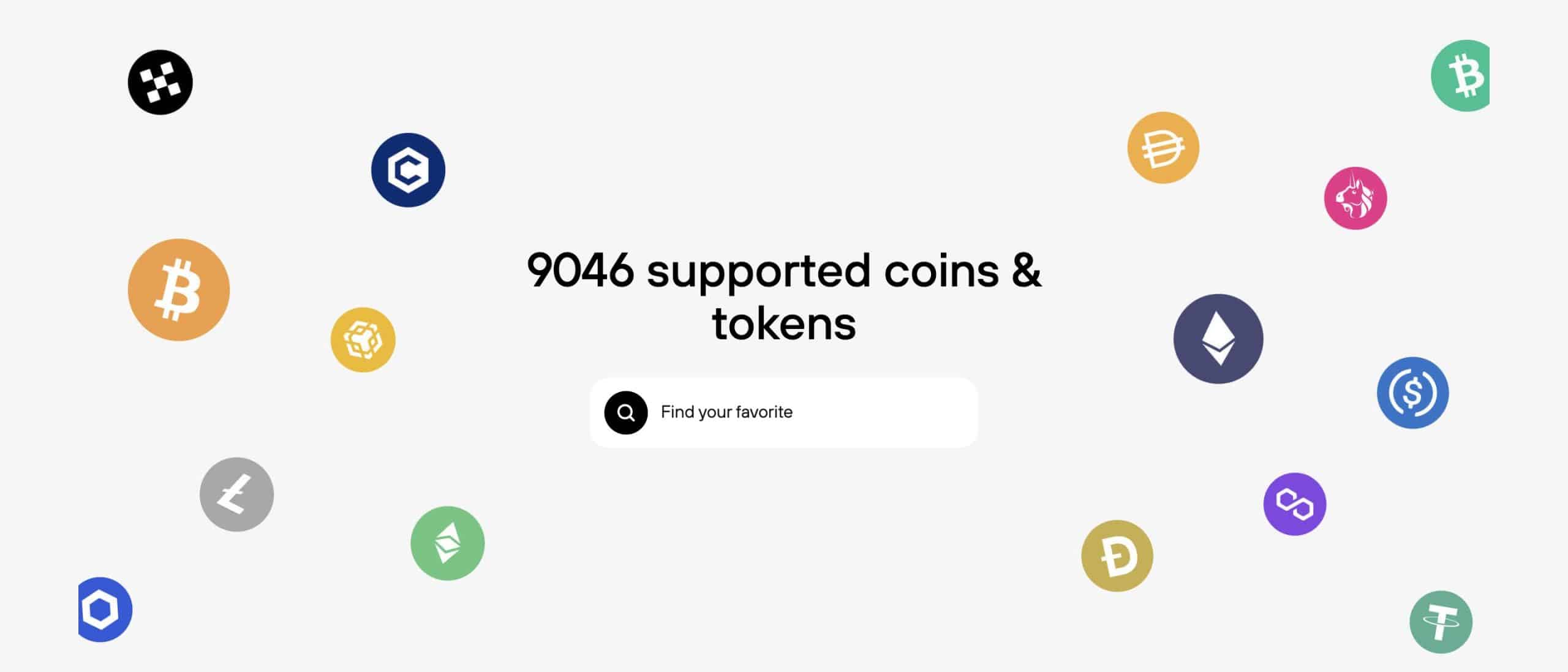 Trezor Supported Tokens Banner