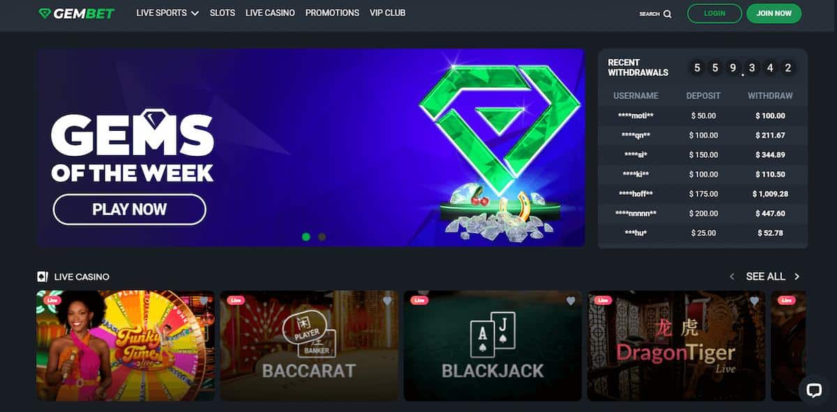 Gembet casino