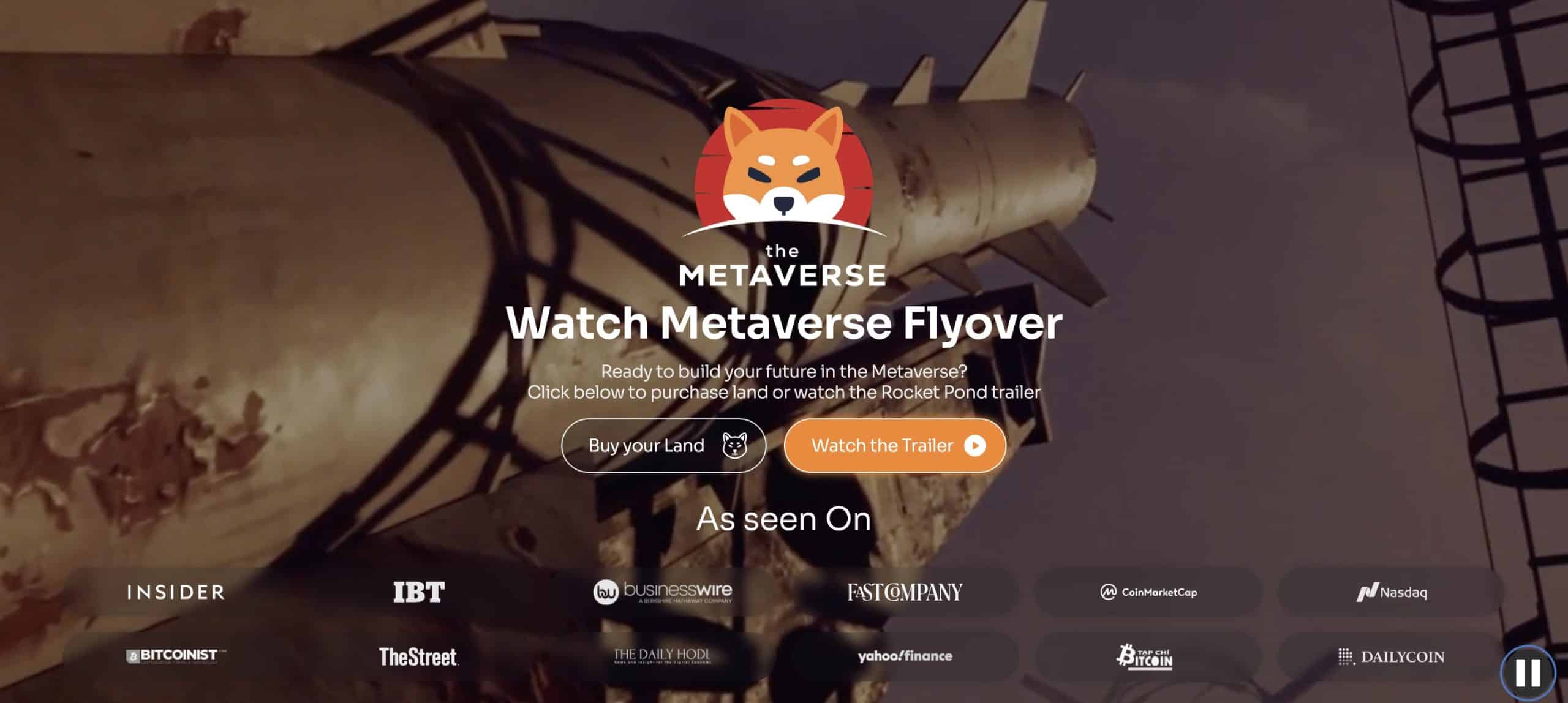 Shib The Metaverse Homepage